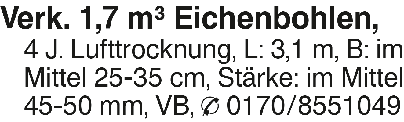 Vorschaubild der Anzeige, (Id: 2059622)