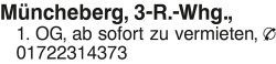 Vorschaubild der Anzeige, (Id: 2059689)