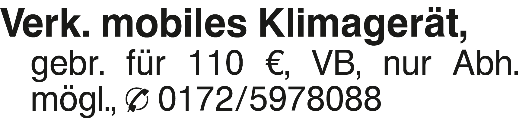 Vorschaubild der Anzeige, (Id: 2060942)