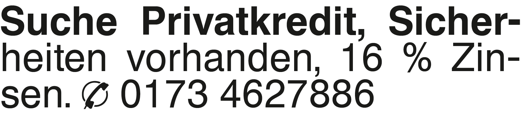 Vorschaubild der Anzeige, (Id: 2061733)