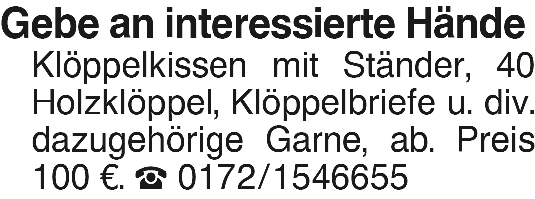 Vorschaubild der Anzeige, (Id: 2060987)