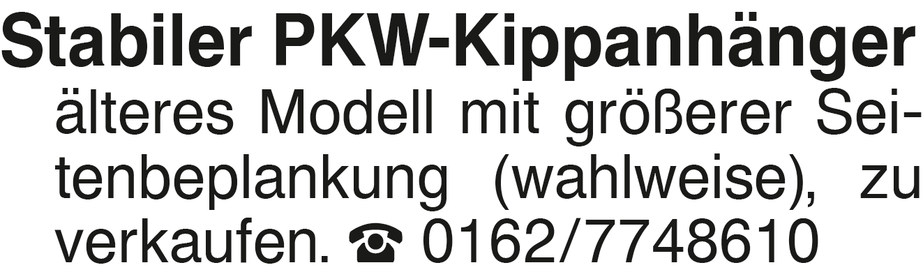 Vorschaubild der Anzeige, (Id: 2060292)