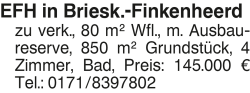 Vorschaubild der Anzeige, (Id: 2065780)