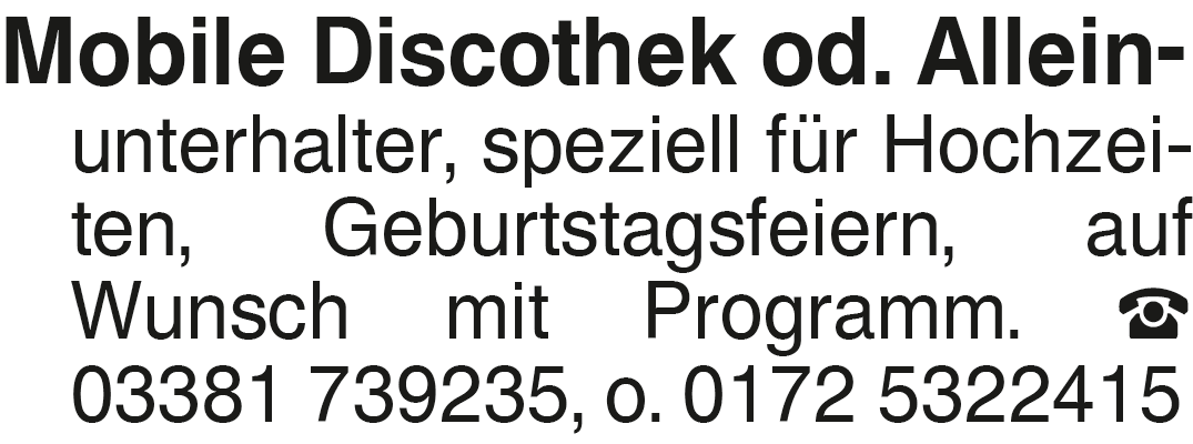 Vorschaubild der Anzeige, (Id: 2067619)