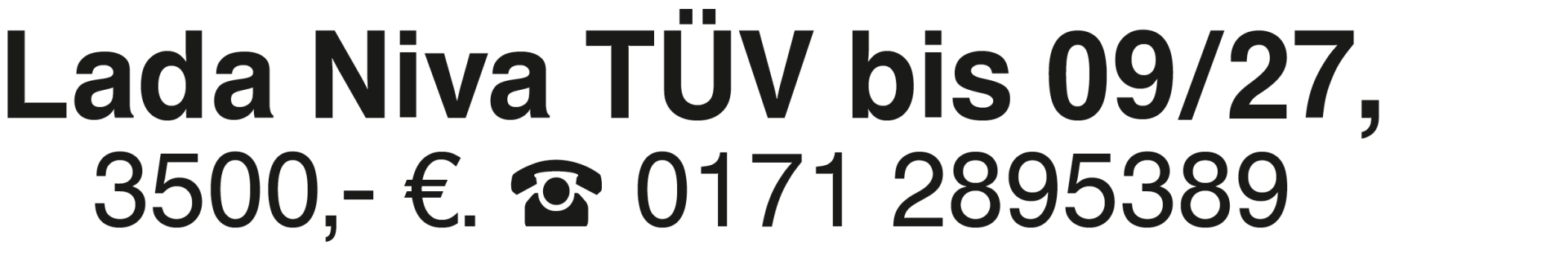 Vorschaubild der Anzeige, (Id: 2071107)