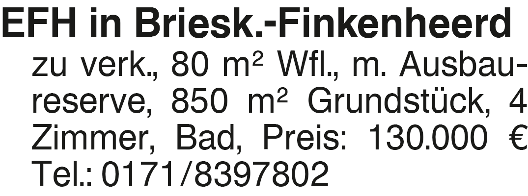 Vorschaubild der Anzeige, (Id: 2071212)