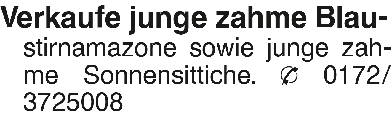 Vorschaubild der Anzeige, (Id: 2073430)