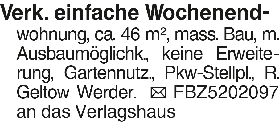 Vorschaubild der Anzeige, (Id: 2076209)