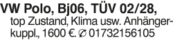 Vorschaubild der Anzeige, (Id: 2078922)