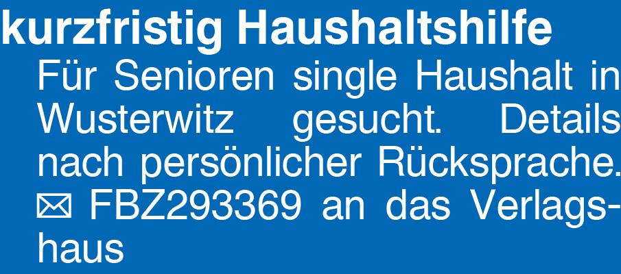 Vorschaubild der Anzeige, (Id: 2080449)