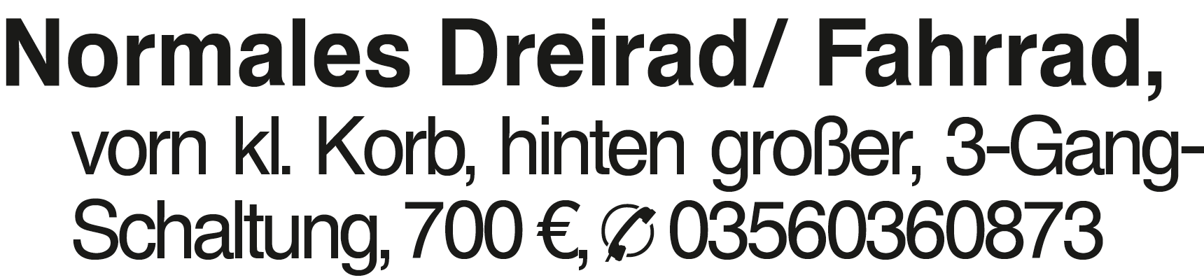 Vorschaubild der Anzeige, (Id: 2081682)