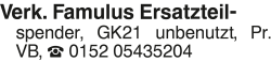 Vorschaubild der Anzeige, (Id: 2084774)