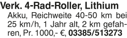 Vorschaubild der Anzeige, (Id: 2084608)