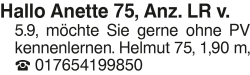 Vorschaubild der Anzeige, (Id: 2084780)