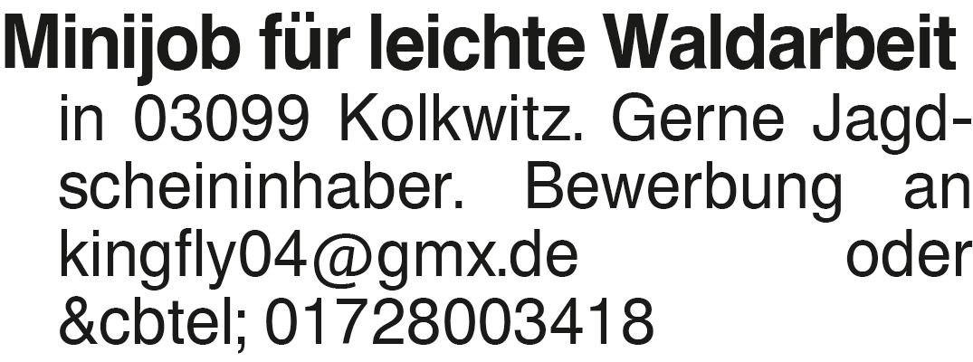 Vorschaubild der Anzeige, (Id: 2083883)
