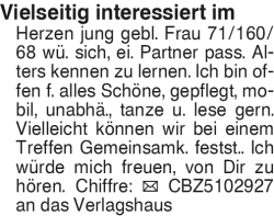 Vorschaubild der Anzeige, (Id: 2084789)