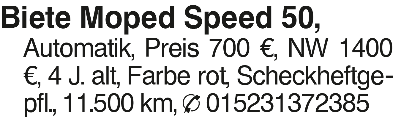 Vorschaubild der Anzeige, (Id: 2084791)
