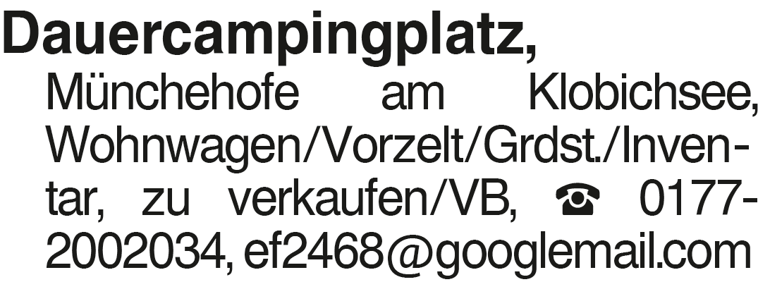 Vorschaubild der Anzeige, (Id: 2084683)