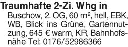 Vorschaubild der Anzeige, (Id: 2084686)