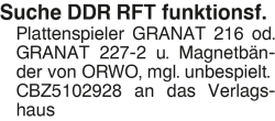 Vorschaubild der Anzeige, (Id: 2084797)