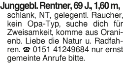 Vorschaubild der Anzeige, (Id: 2084691)