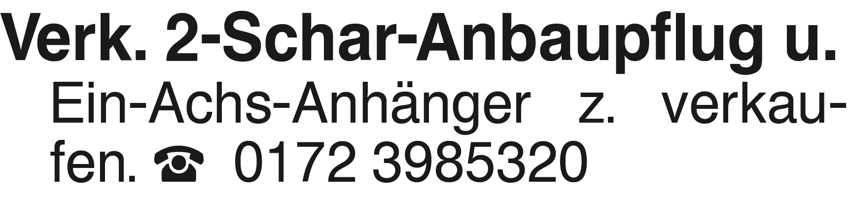 Vorschaubild der Anzeige, (Id: 2084711)
