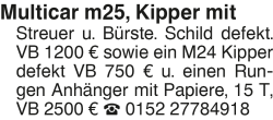 Vorschaubild der Anzeige, (Id: 2084755)