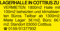 Vorschaubild der Anzeige, (Id: 2085701)