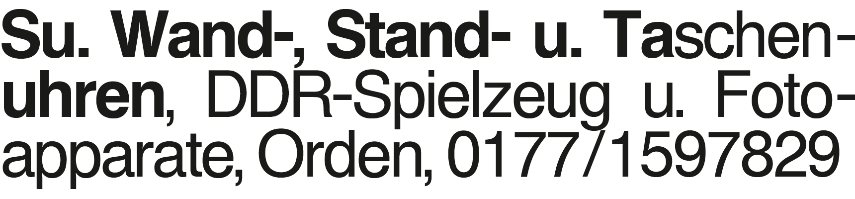 Vorschaubild der Anzeige, (Id: 2085705)